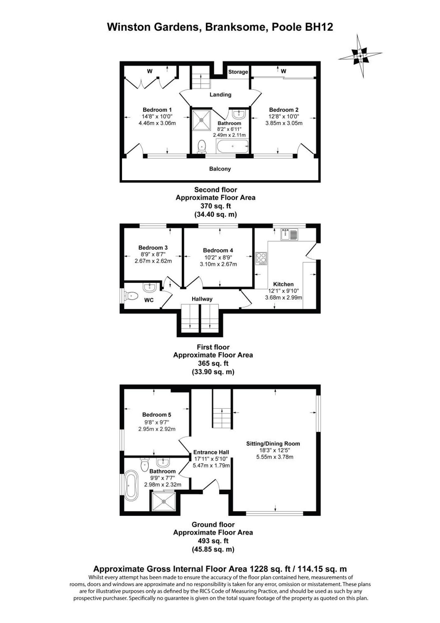 5 Bedroom Detached Beach House Poole Exterior photo